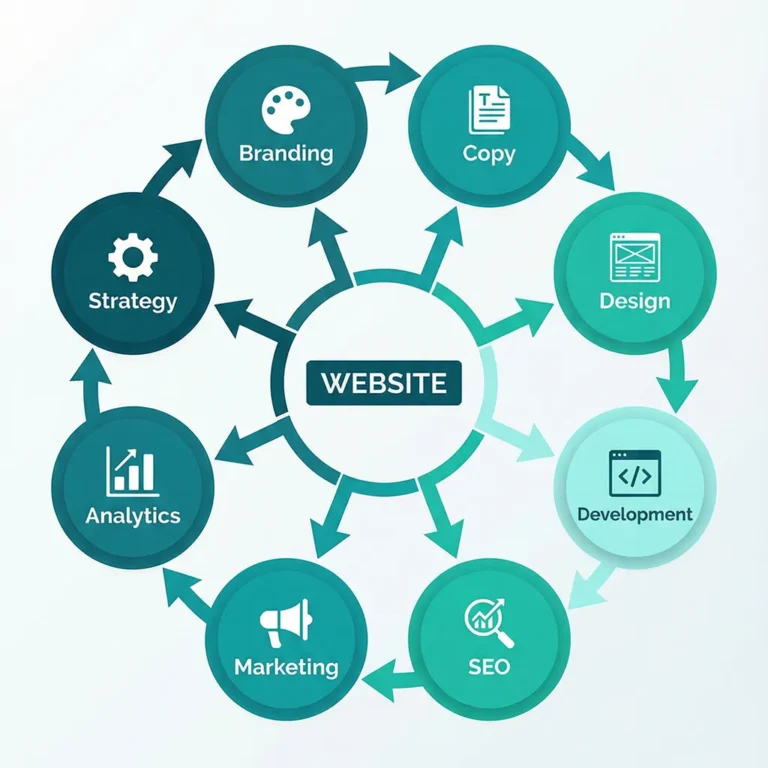 Website Disciplines diagram
